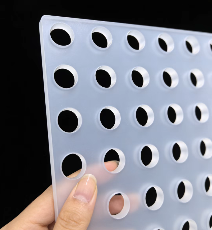 High Purity Laser Drilling Clear Quartz Glass Plate Optical CNC Square Silica Sheet