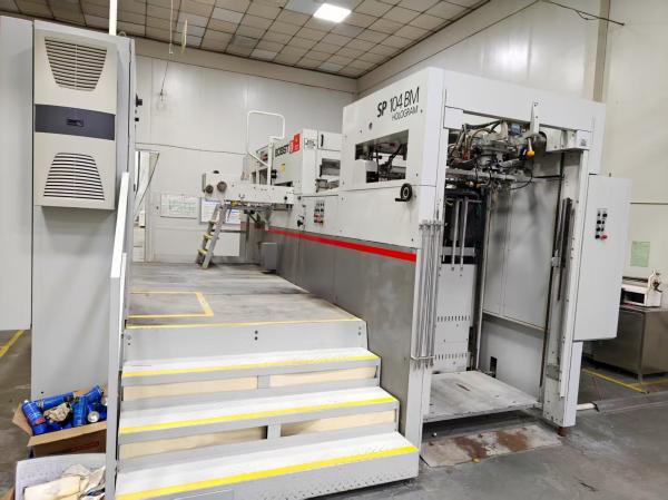 Máquina automática de embalaje de cajas de cartón y corrugado