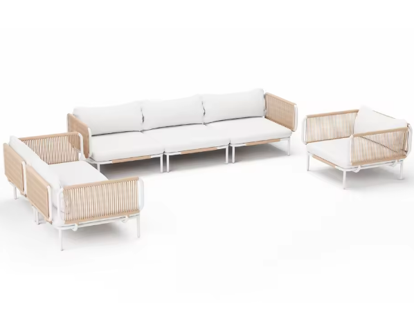 Outdoor Furniture Rope Weaven Aluminum Frame