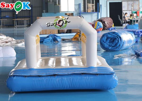 parque de flutuação da água do divertimento inflável comercial dos brinquedos da água 3x2x1.2mH