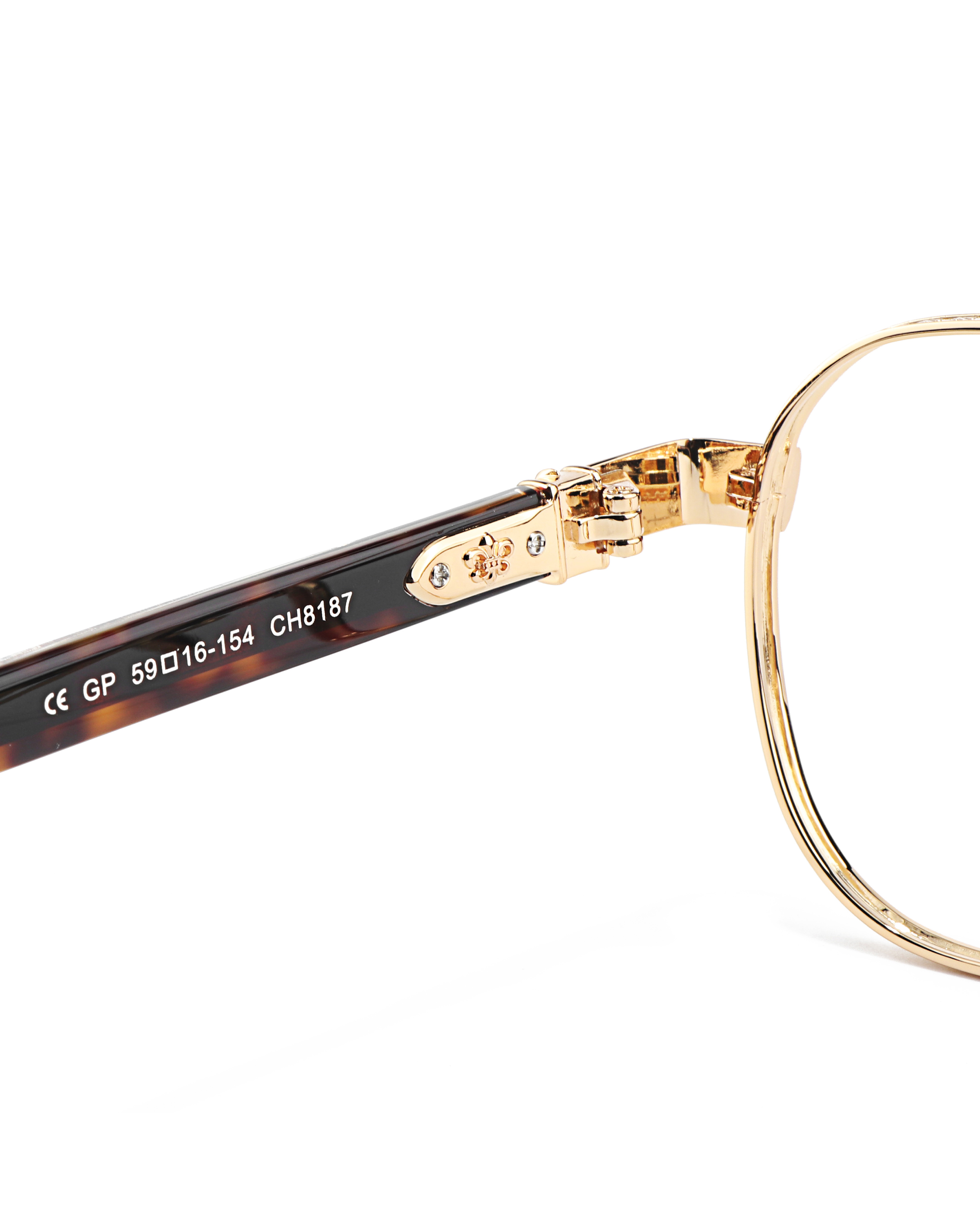 Advanced Pure Titanium Eyeglass Frame Gold Silver Optical Prescription Luxury Brand pilot Reading Glasses Women Thick Eye Frame