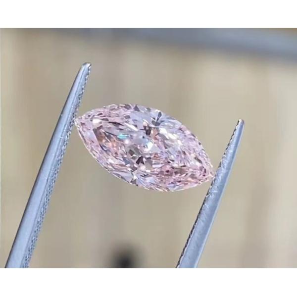 1.0ct-1.99ct Лабораторно выращенные розовые бриллианты 10 Моха Маркиза свободный бриллиант IGI