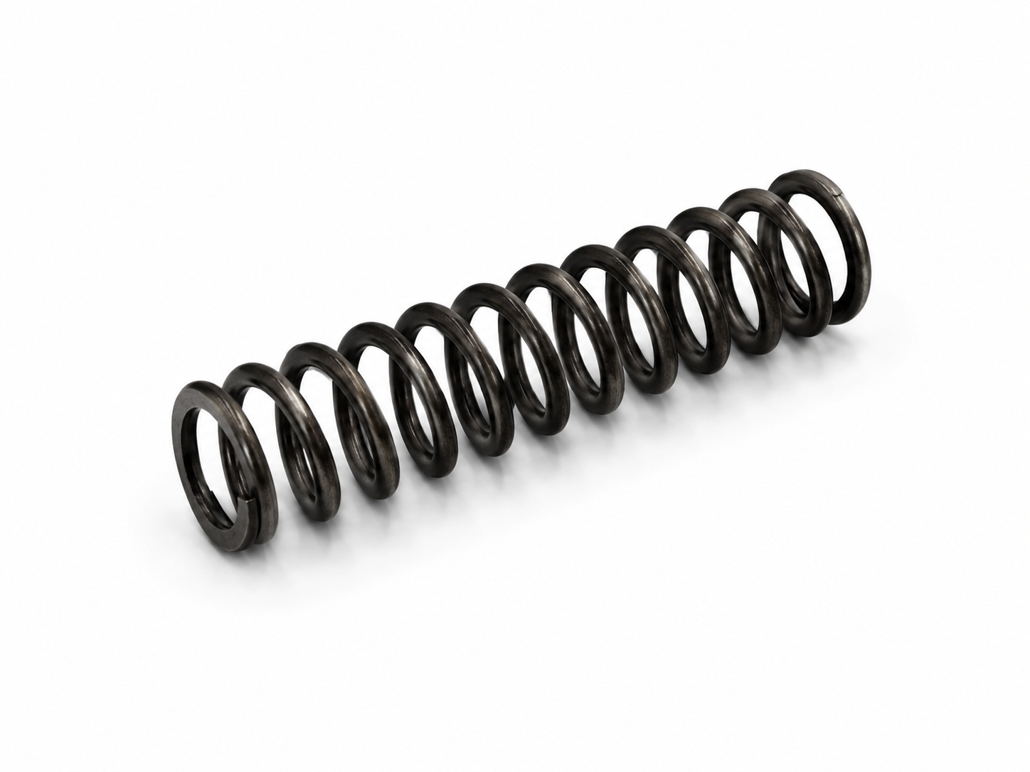 Large SUS301 Flat Wire Compression Spring 4mm Hourglass Cylindrical Structure