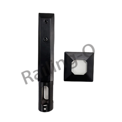 12mm EPDM  Glass Balustrade Panel Spigots Core Drilled 286mm
