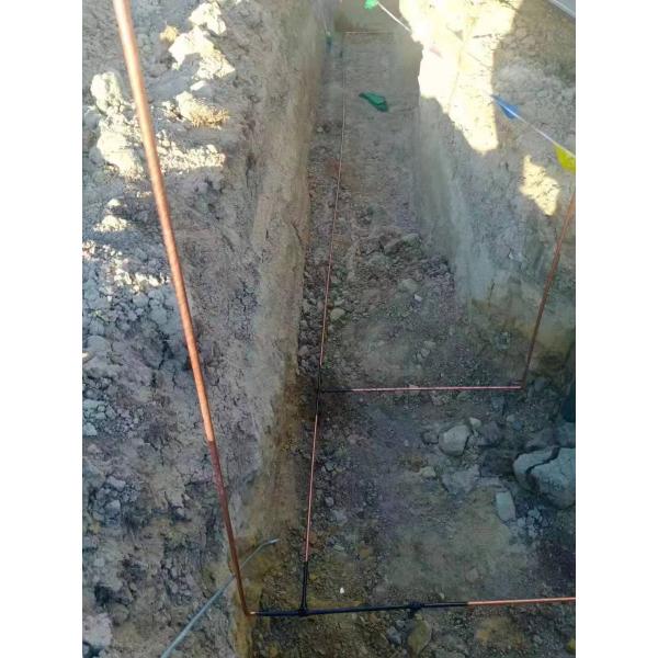 El alambre revestido del Cu recoció el alambre de acero cubierto de cobre