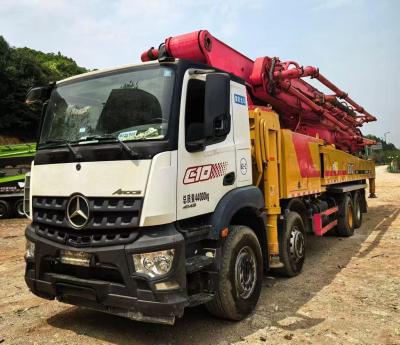 2020 Year 62M Used Sany Concrete Pump With Benz Chassis C10 System For Cement Company