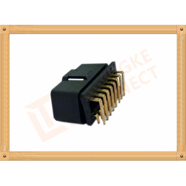 90 Angle OBD Diagnostic Connector OBDII 16 Pin Male Connector SOM013A