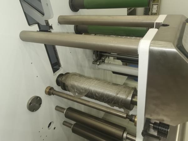 8 color Inline Printing Machine , Plastic Film Flexograhic Printing Machine