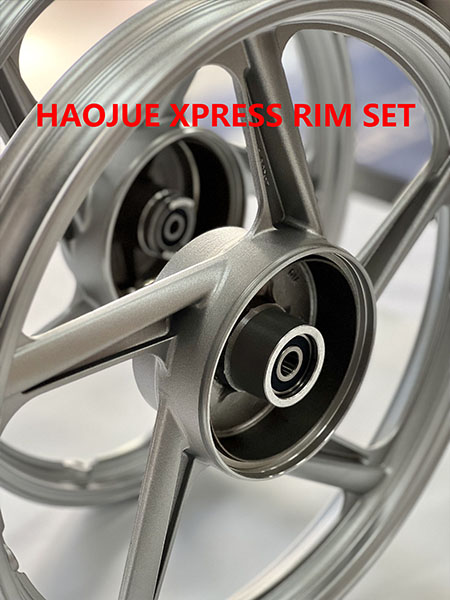 Haojue Xpress Motorcycle Wheel Rim Set Wholesale Aftermarket