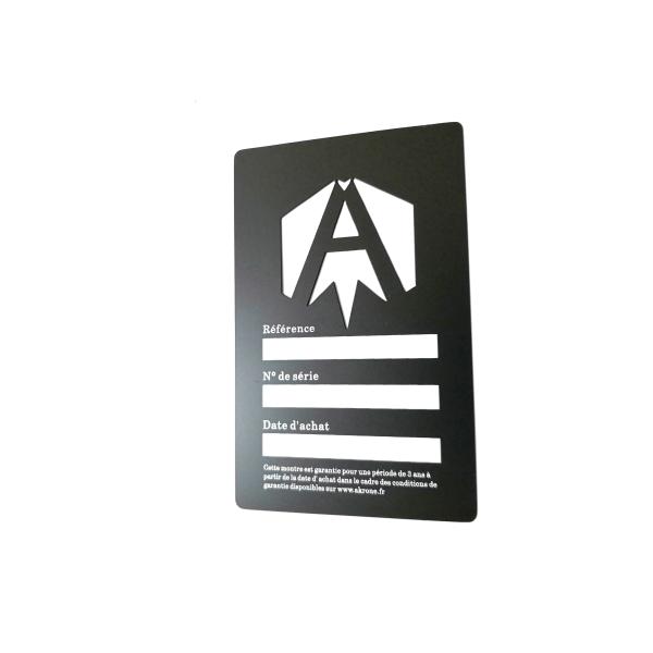 ярлык металла толщины 0.3мм покрывает выгравированную лазером бирку металла нержавеющей стали штейновую черную