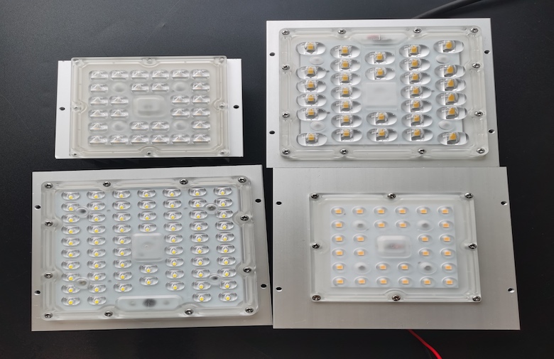 150lm/W Квадратная форма 3030 Модуль светодиодного уличного освещения, 20w 30w 50w SKD Led Street Light