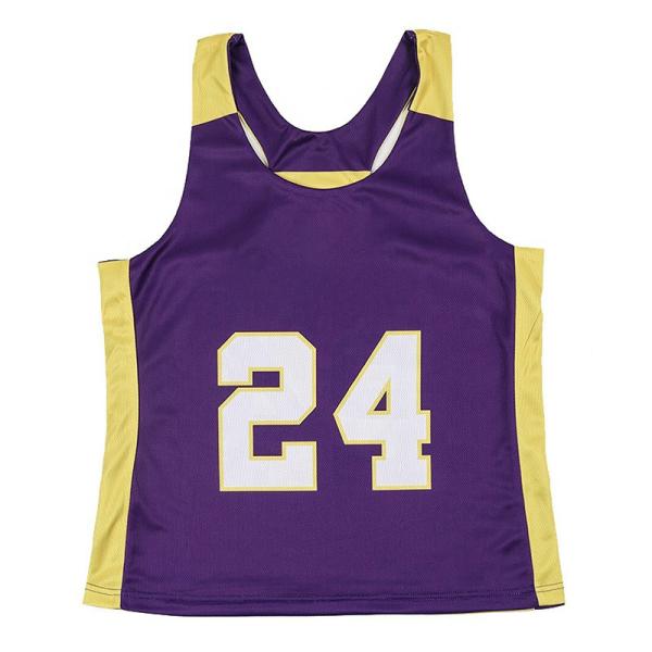 Durable Womens Reversible Lacrosse Jersey Anti Bacterial Practical