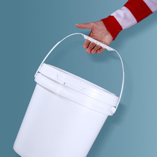 Boîtier en plastique en PP recyclé pour produits alimentaires Peinture chimique durable Pigments d'eau 1L-50L