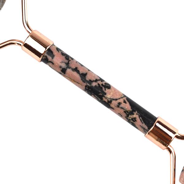 Massage Tools 2024 Face Massage Equipment Rhodonite Face Roller Guasha Massager Anti Aging Massage Gua Sha Tool