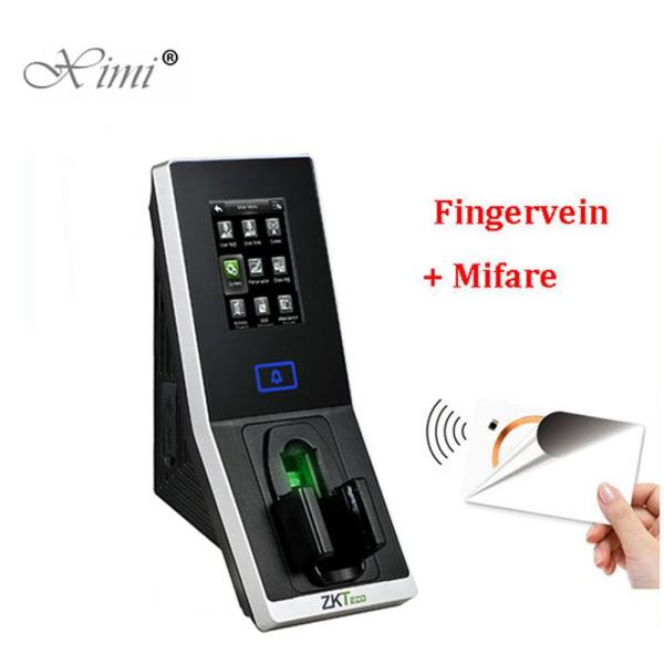 Fingervein And  Card Door Access Control System ZK FJ200 TCP/IP Fingerprint Finger vein Time Attendance And Access Controller