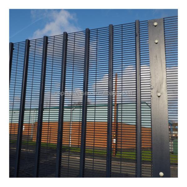 Modern Stylish Iron Garden Security Fence 358 Anti-Climb Malaysia Clear Vu Mesh Fence