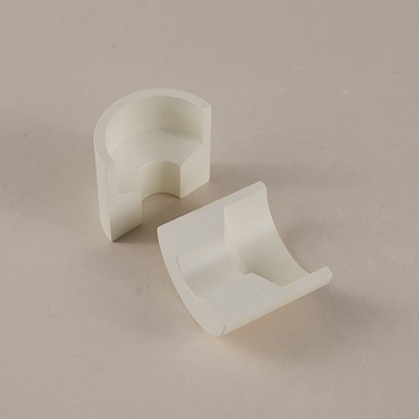 Evaporation Boat Boron Nitride Zirconia Nozzle Good Thermal Shock Resistance