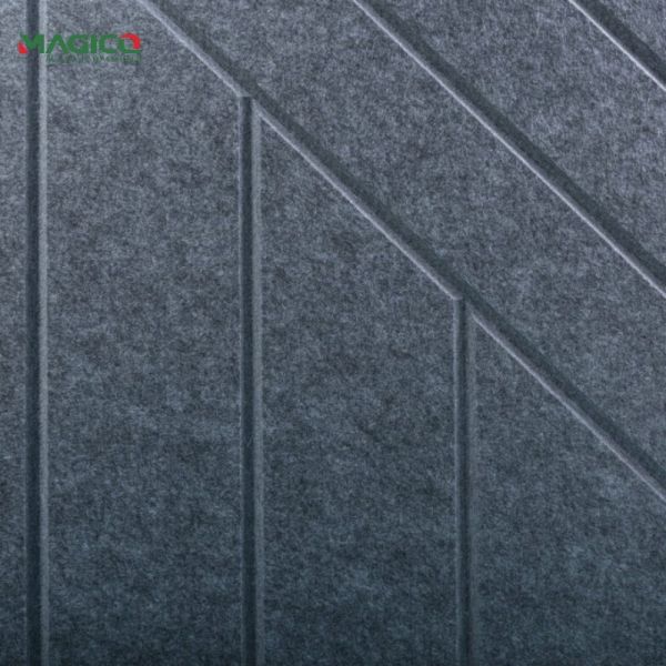 Custom Color Polyester Fiber Fabric Acoustic Board Tailored for  Aesthetic Appeal PET Felt