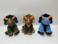 Bebê material mais macio super de assento do dinossauro de três cores como crianças como