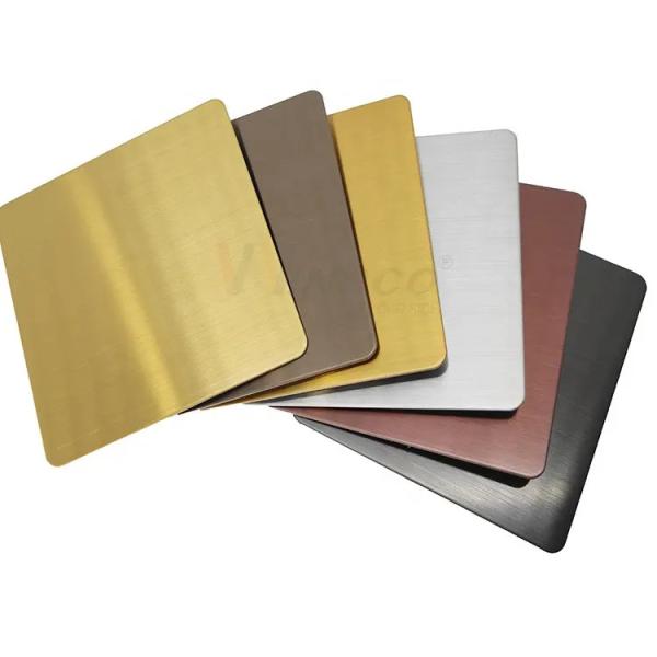 201 J1 J2 316 316L Decorative Stainless Steel Plate Customized Size Inox Metal Sheet