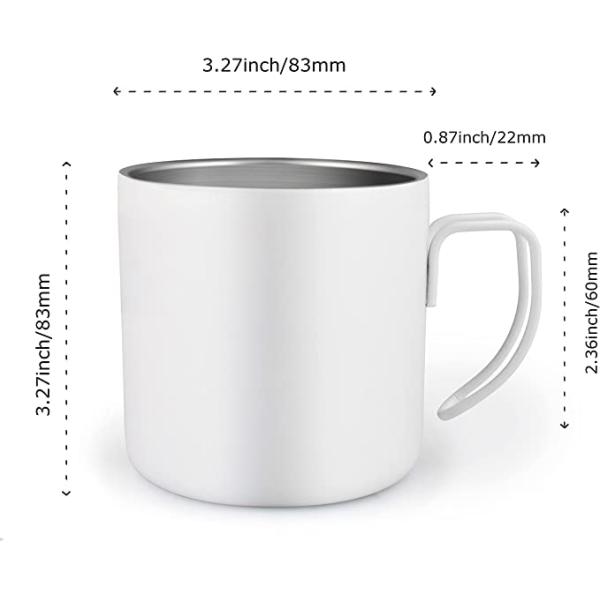 Кружка перемещения кофе чашки 8 Oz двухстенная изолированная/нержавеющей стали с крышкой