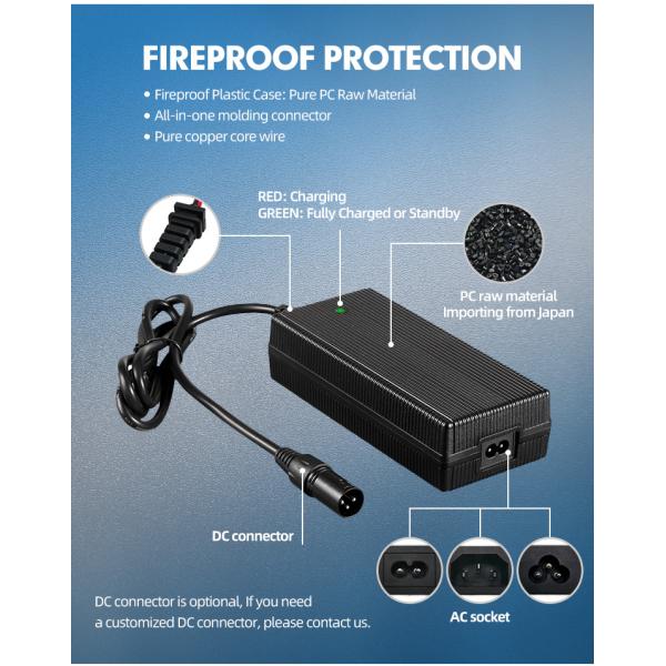 Electric Scooters Lithium Battery Accessories 220V AC 12V 24V 36V 48V 60V 72V