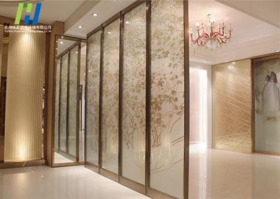 ROHS Decorative Architectural Glass EN12150 Shower Door Glass