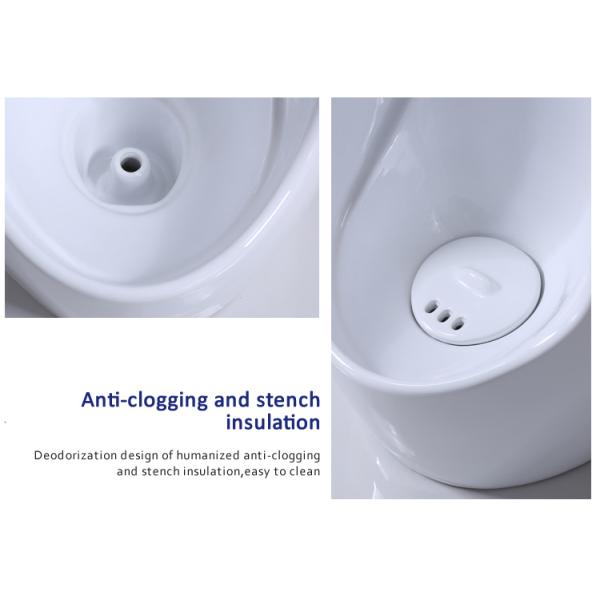 Watermark Wall Hung Urinal Automatic Vertical Induction Sensor Flushing