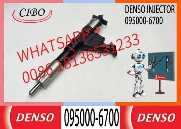 Inyector de combustible hidráulico de alto rendimiento 095000-6700 6701, boquilla de inyección de combustible, condición nueva para industrias minoristas, listo para exportación