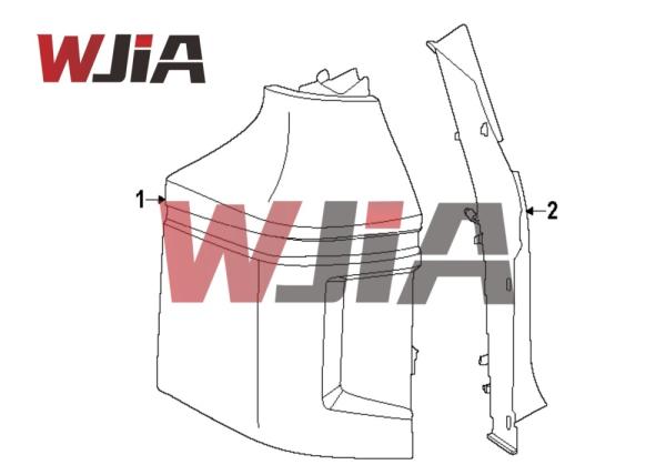 26550-7KP0A 26555-7KP0A Tail Lamp Assembly Armada Nissan Body Parts 2025 Left Right