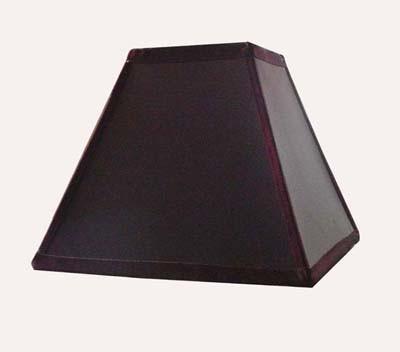 Faux Silk Square Bell Shaped Lamp Shades 3 Way Gimbal Easy Fit
