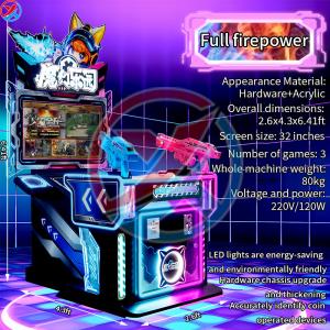 32-inch Double-player Arcade Coin-operated Children's Game Machine