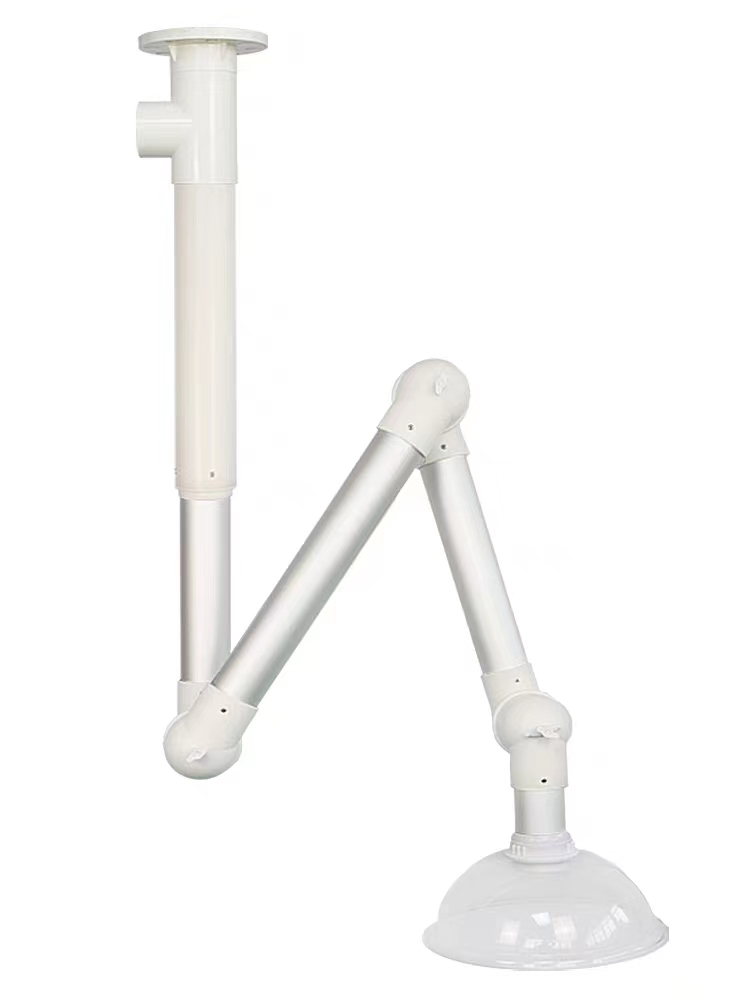 Bench Mounted Laboratory Accessories Corrosion Resistant Laboratory Extraction Arms