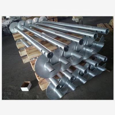 Economical Round Helical Pier Piling Foundation Anchors for Sale