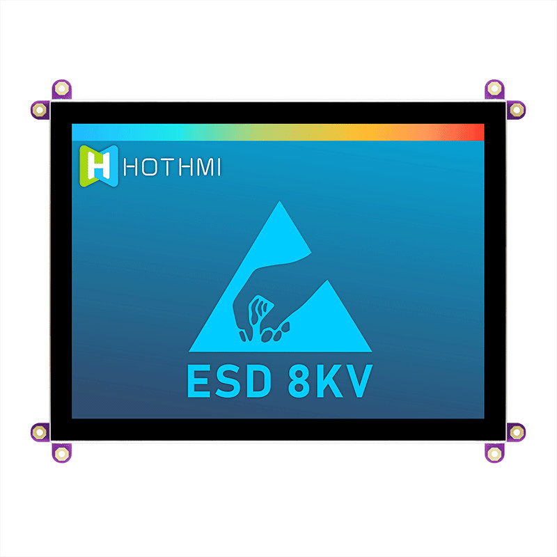 8 дюймовая ЖК-панель 1024x768 HI с емкостным сенсорным панелем TFT-080T61SVHDVNSDC