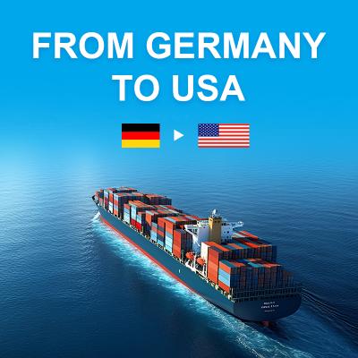 Livraison de porte à porte Fret maritime Expédition internationale d'Allemagne aux États-Unis