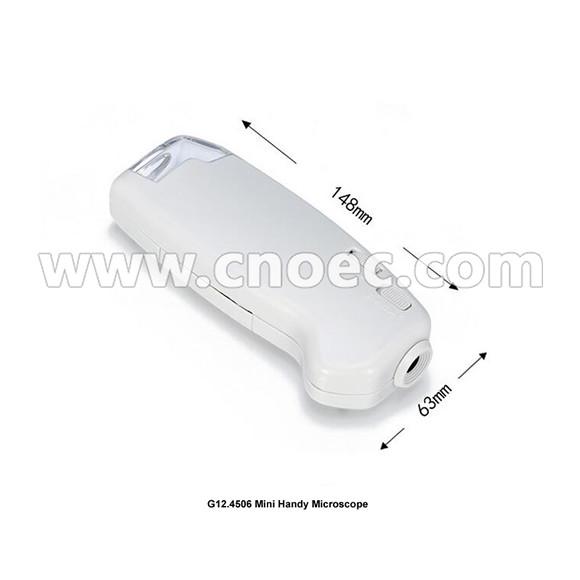 Mini Handy Jewelry Microscope For Jewelry Evaluating G12.4506 63mm*148mm 40x-150x