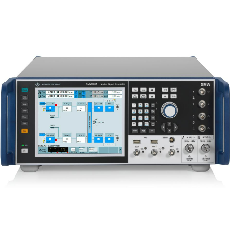 Rohde & Schwarz SMW200A Vector Signal Generator 100 kHz to 67 GHz with 2 GHz RF Modulation and MIMO Support