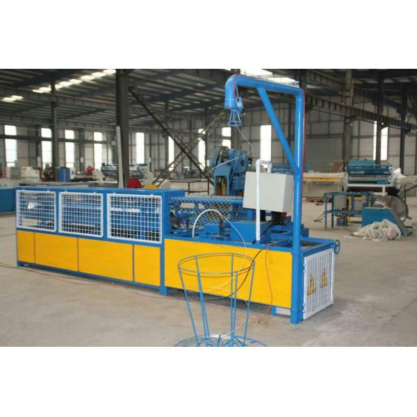 Full Automatic Chain Link Fence Making Machine Durable Max Mesh Width 4M