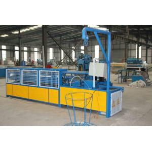 Single Wire Chain Link Fence Making Machine 100X100mm 90m2/H