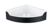 Wall Mounted Corner Bathroom Appliance Single Stainless Steel Shelf for Bathroom Wall