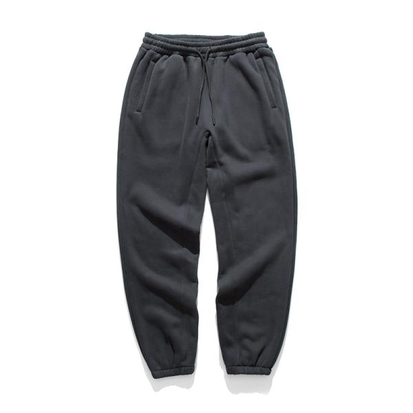 Anti Gym estático Sweatpants da tela do velo dos basculadores 330gsm do Sportswear dos esportes do algodão