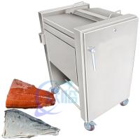 Máquina automática de remoção de pele de peixe de aço inoxidável para peeling de peixe