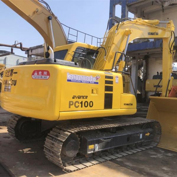 Original Hydraulic Cylinder Komatsu PC 100-6 Excavator 2014 Year Model from Japan