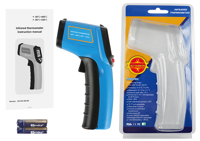 GM320 GM321 GM530 GM531 Mini Digital Infrared Thermometer Non Contact