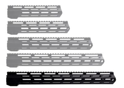 Anodized Sports Hunting Accessories Picatinny Rail For AR15 Handguard 16.5 M - LOK