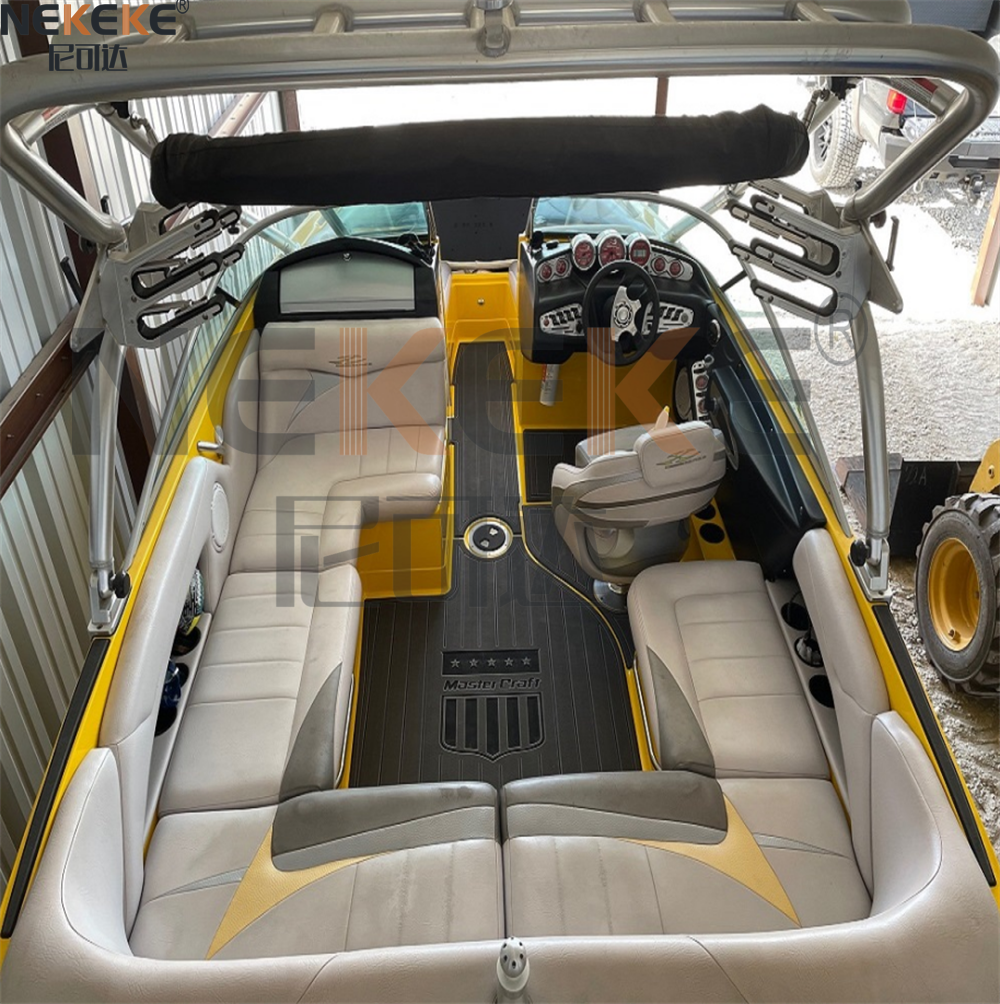 2006-2011 Mastercraft X2 Cockpit EVA Faux Teak Deck Flooring Marine Mat Pad