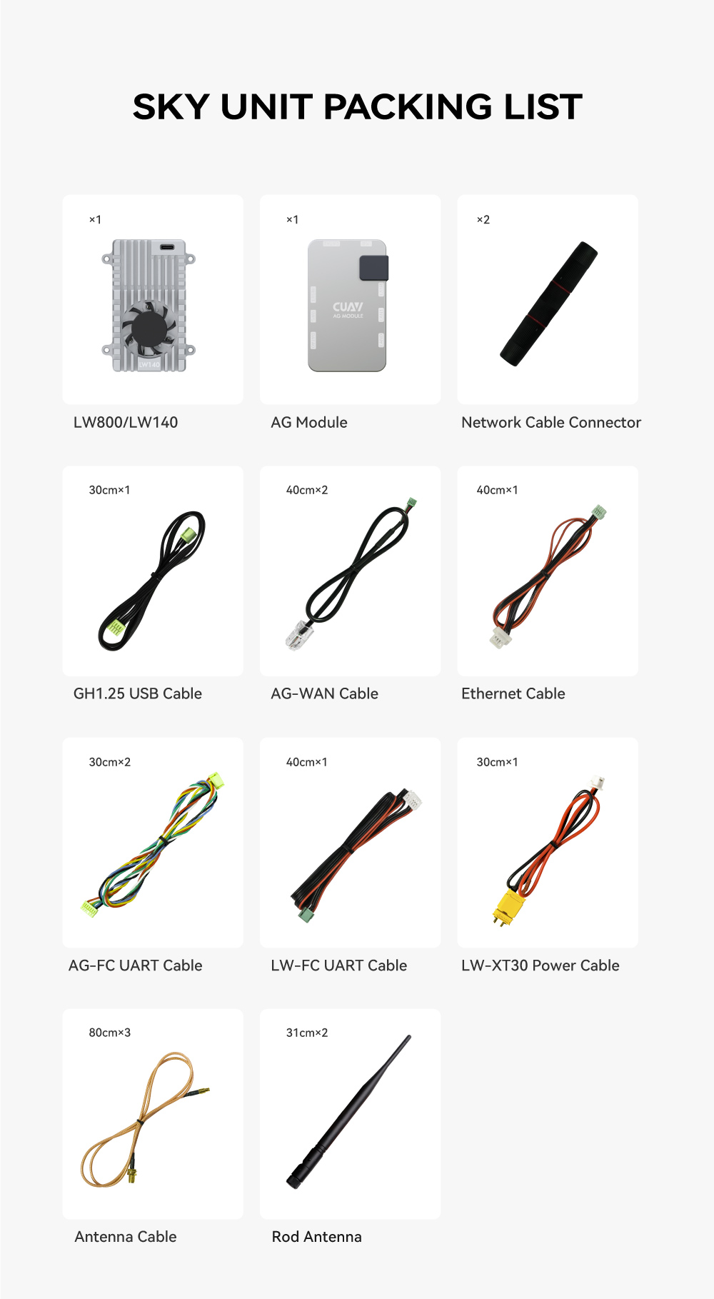 Free Shipping CUAV LBA3 4G Data And Video Network Telemetry Point To Drone