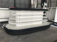 Réfrigérateur ouvert semi haut d'affichage de Multideck avec 3 couches de rayonnage réglable