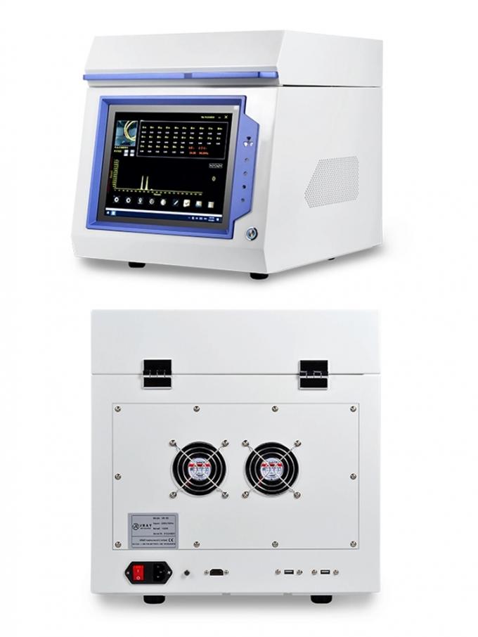 XRF Gold Analyzer with Si-pin Detector 50KV/1mA X-ray Tube and 270x260x100mm Sample Chamber for Precise Metal Analysis